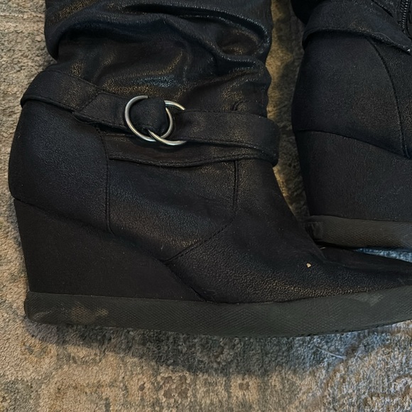 Roxy Presley II wedge boots size 8 - Picture 3 of 5